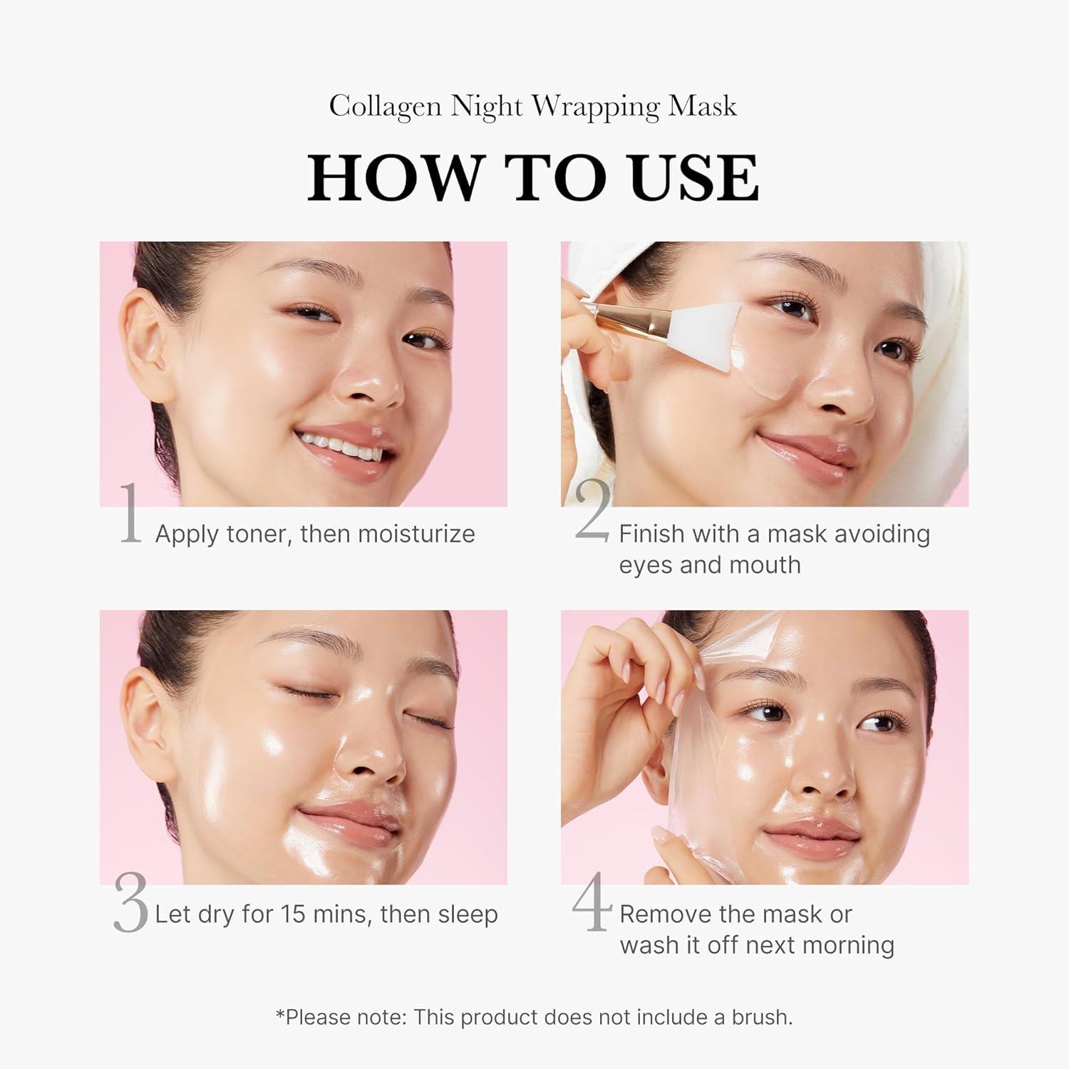 GlowGuard Collagen Overnight Peel Mask