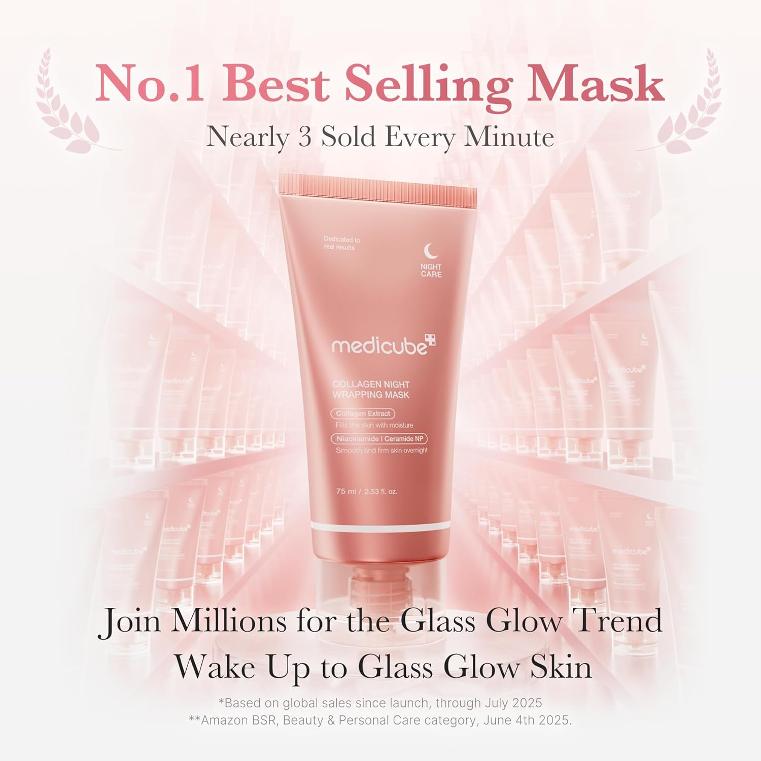 GlowGuard Collagen Overnight Peel Mask