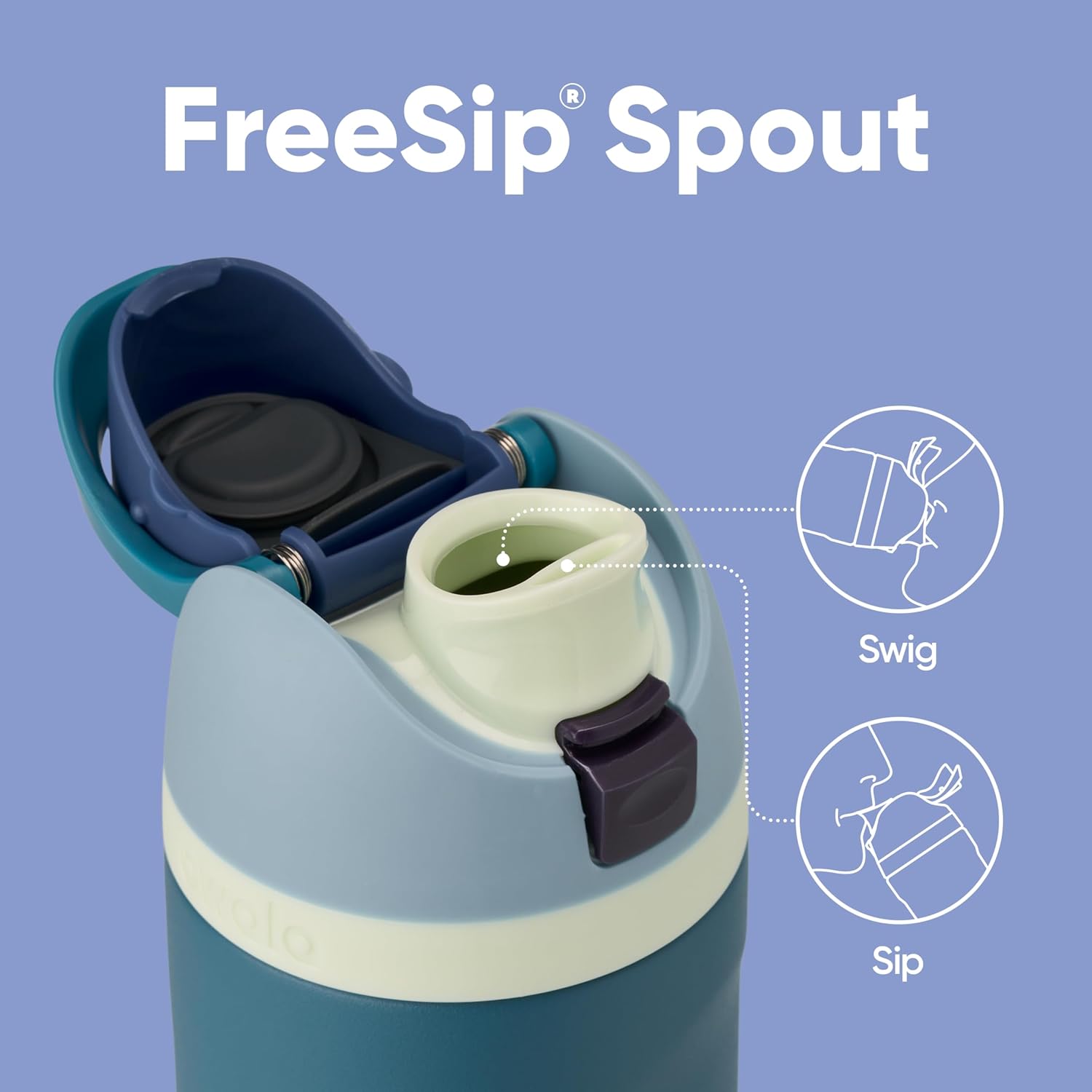 FreeSip Insulated Steel Water Bottle