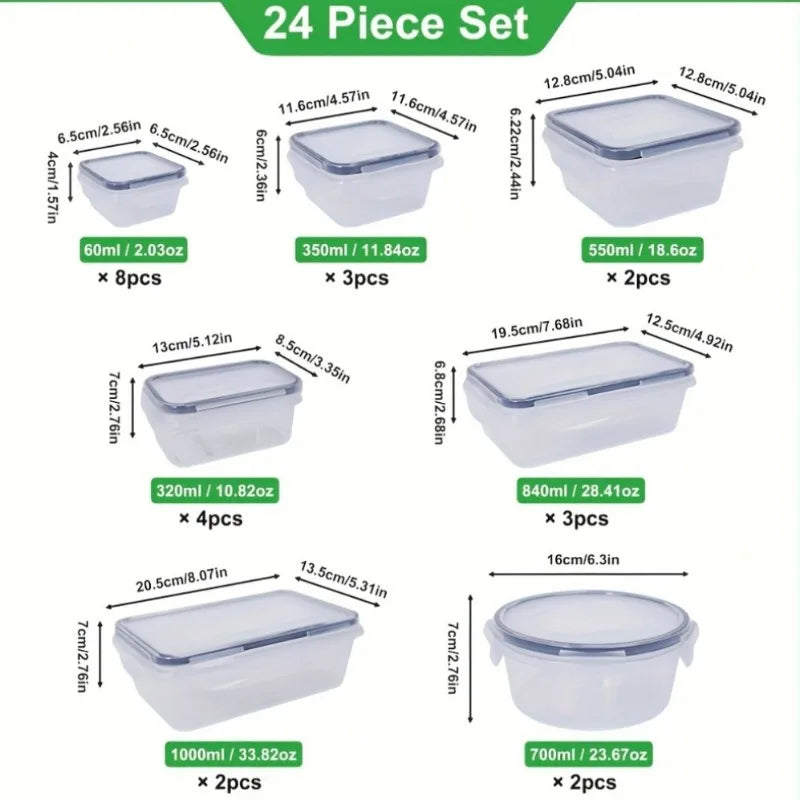 ClearStack Smart Kitchen Storage Set