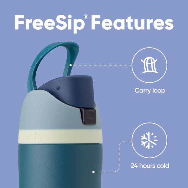 FreeSip Insulated Steel Water Bottle
