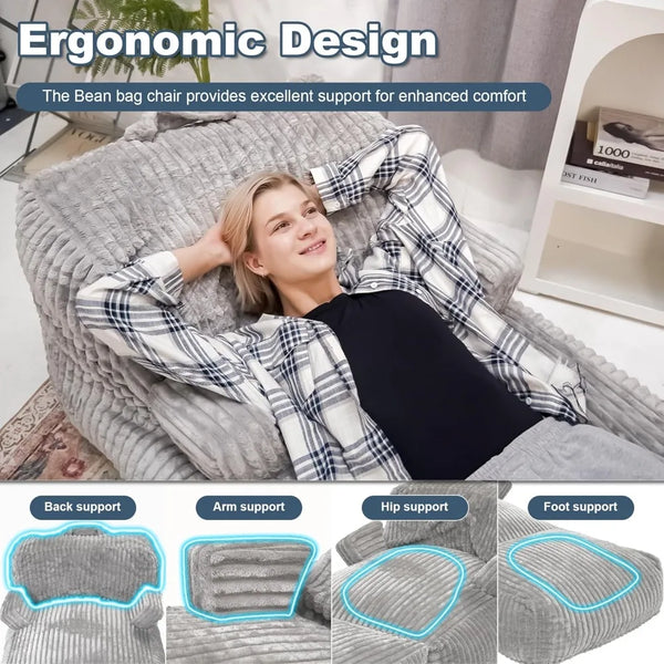CloudComfort Foam Lounger